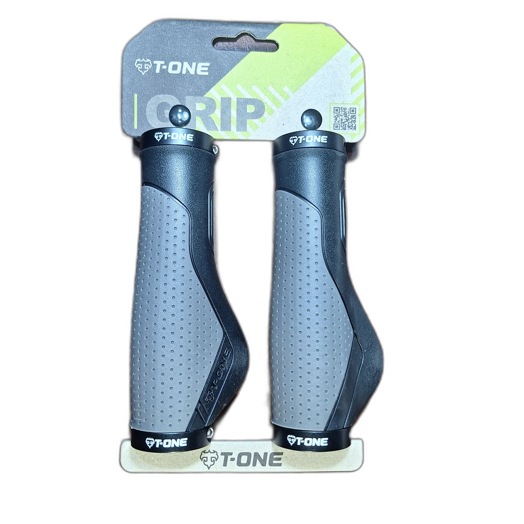 PUÑO RIPPLE T.ONE T-GP62 GRIS /NEGRO 2 LOCK ANATÓMICO