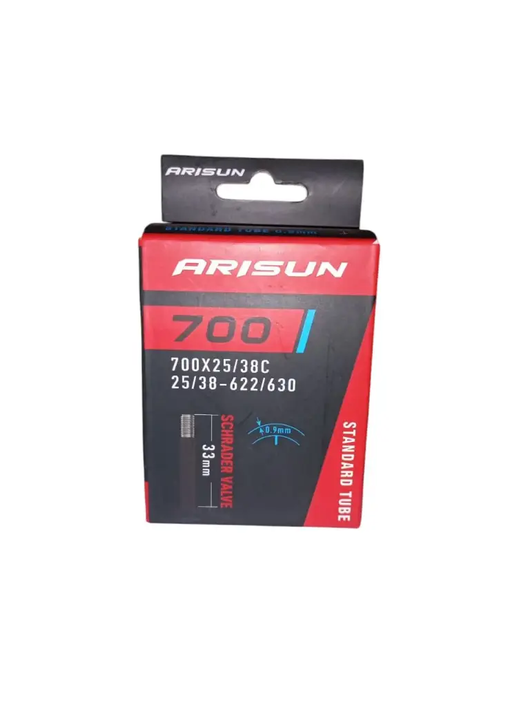 CAMARA ARO 700 X 25/38C VALVULA AUTO 33mm ARISUN