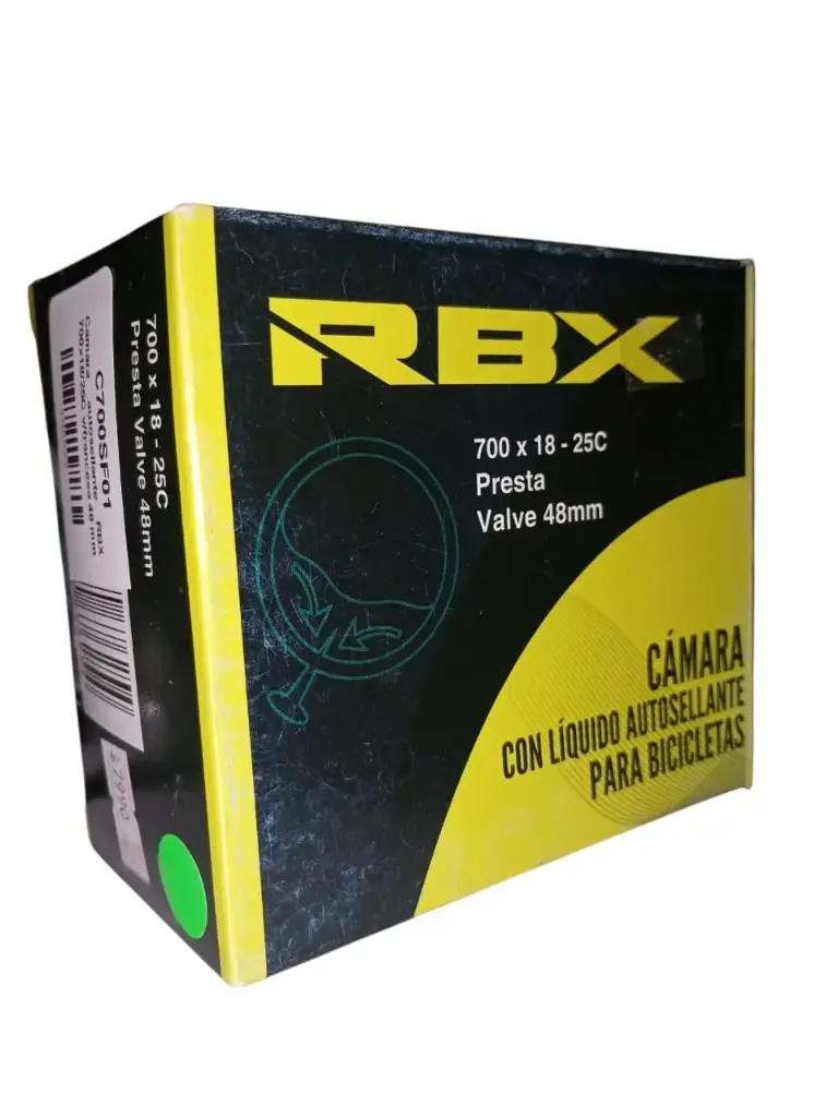 CAMARA AUTOSELLANTE ARO 700 X 18/25C VALVULA FRANCESA 48 mm RBX