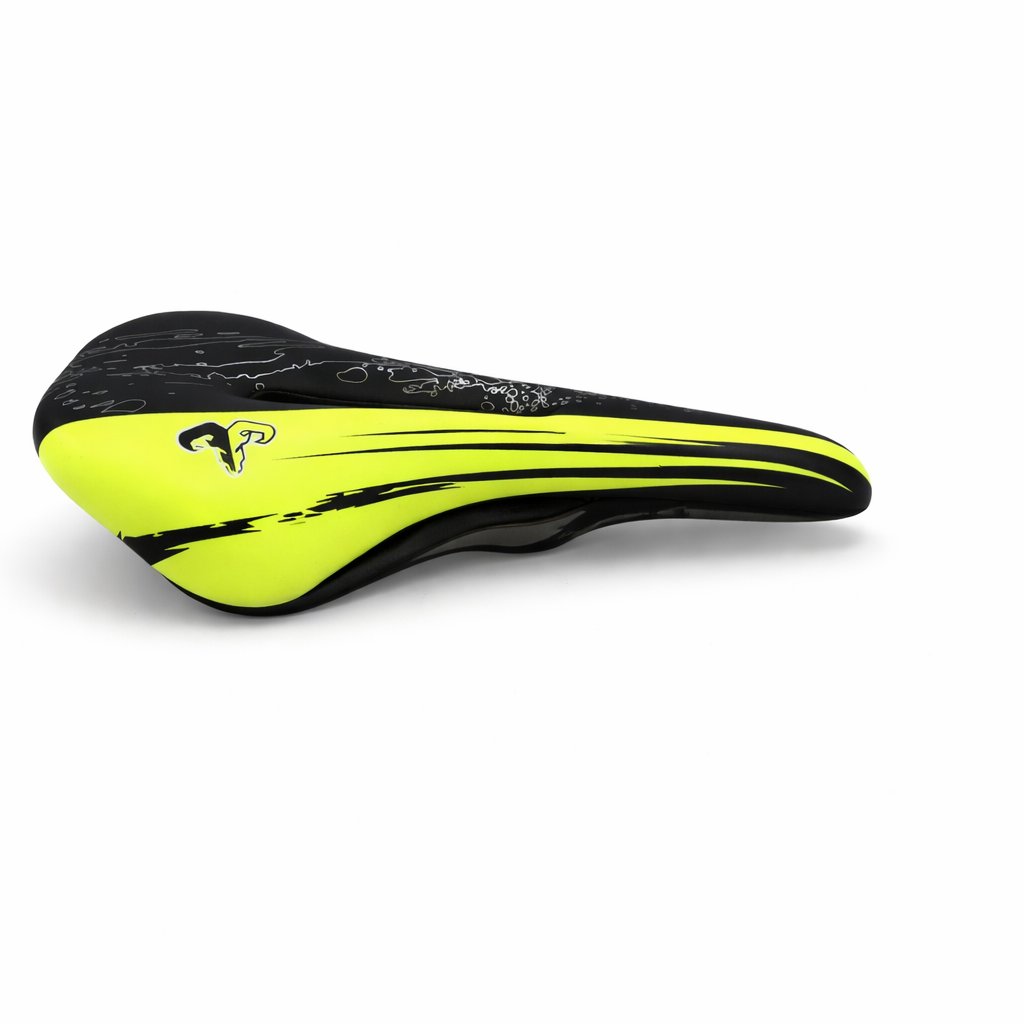 [SIL-RAD-ARC-A] Sillín Radical Mountain Archipielágo Amarillo Neón 320g