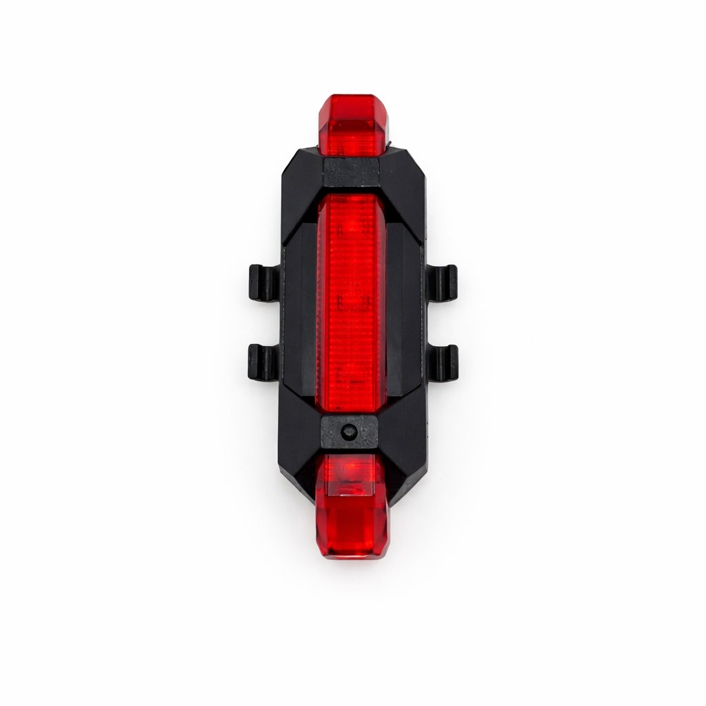 [LUZ-BIK-REC-R] Luz trasera Bikeboy Recargable Rojo 15 LM