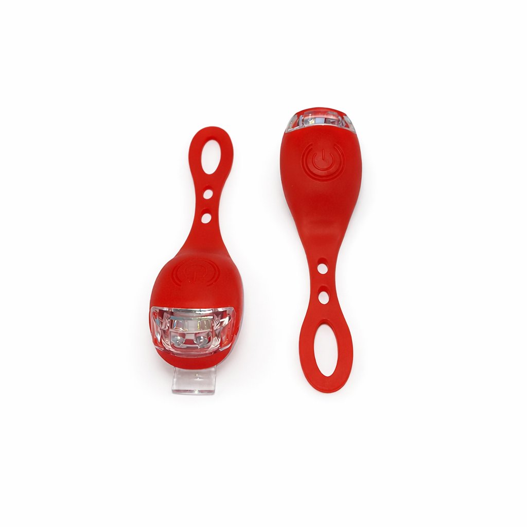 [LUC-BIK-SIL-R] Luces Bikeboy Silicona Rojo