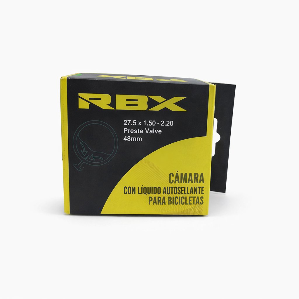 Autosellante Camara RBX Aro 27.5x1.50/2.20 Válvula Francesa 48 mm