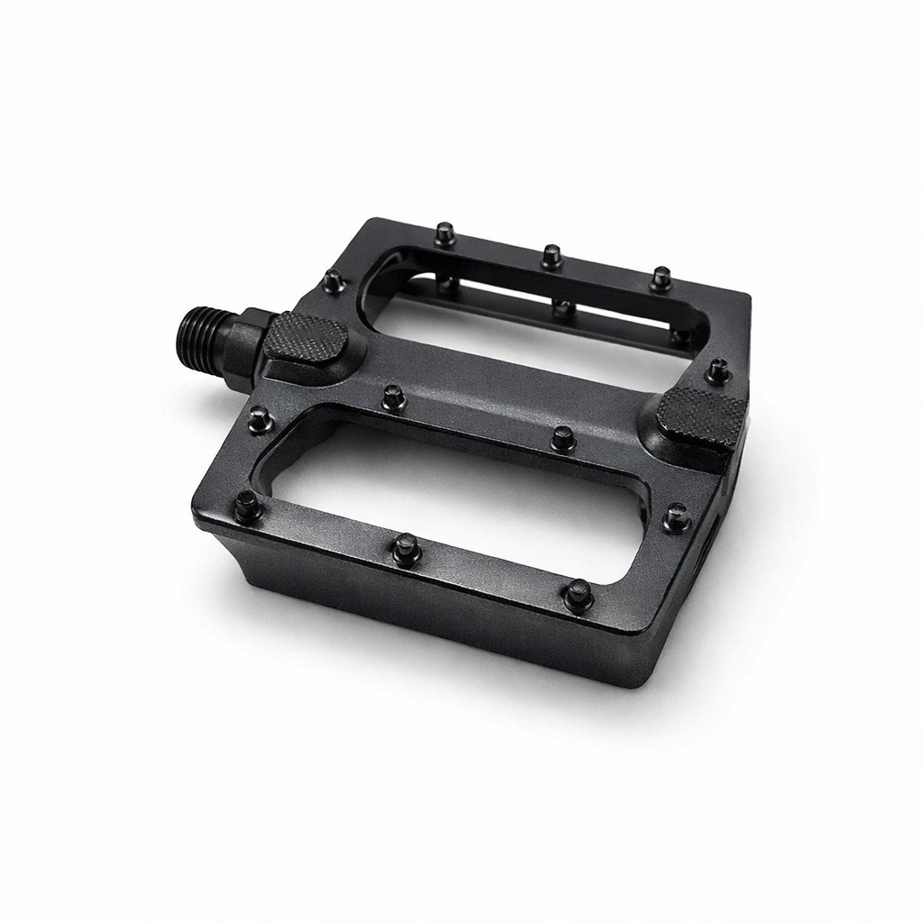 [PED-NEC-MTB-N] Pedales Plataforma Neco MTB FLAT Negro 120x100mm