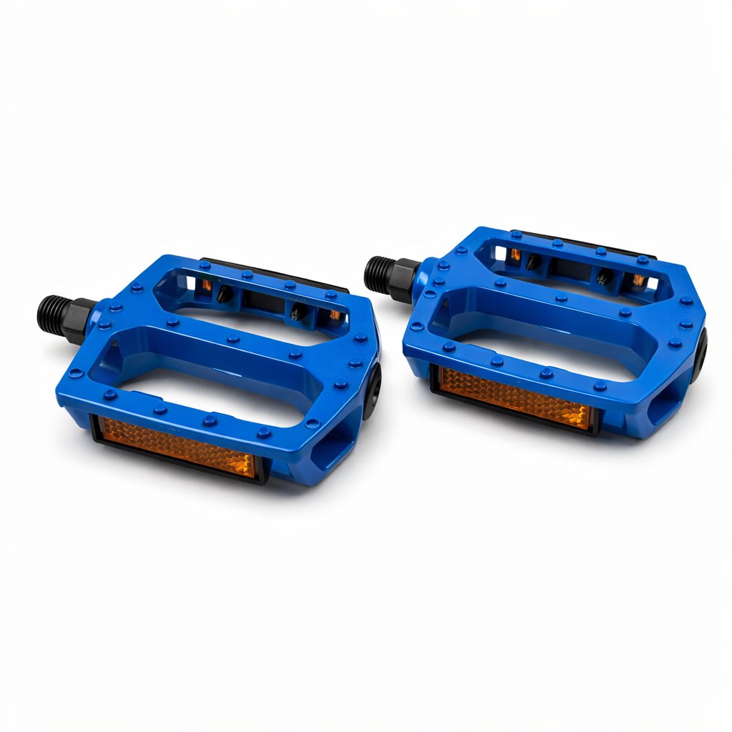 [PED-JIH-HX1-A] Pedales Plataforma JIHAIXIN HX184 Azul 120x100mm