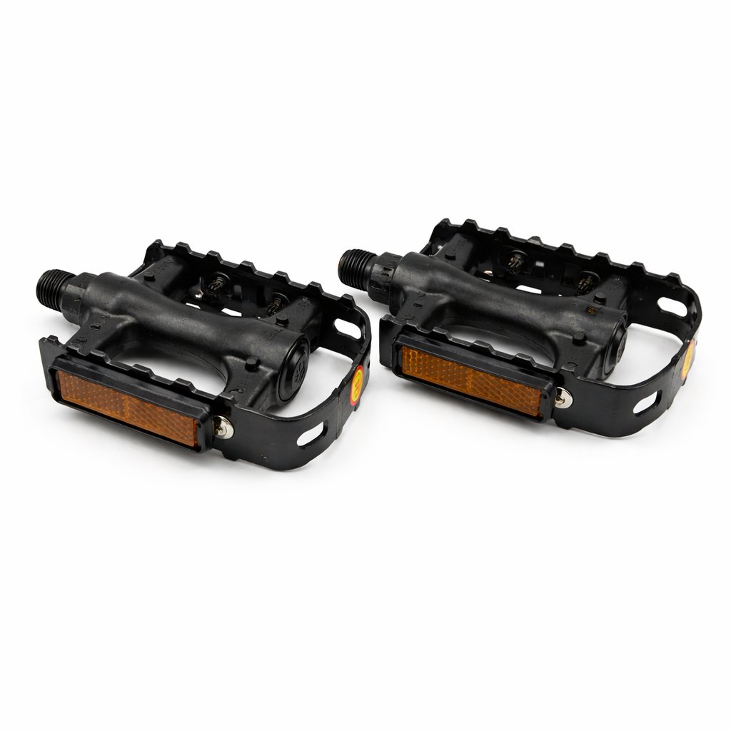 [PED-GEN-FP9-N] Pedales Plataforma Genérico FP906 Negro 115x85mm