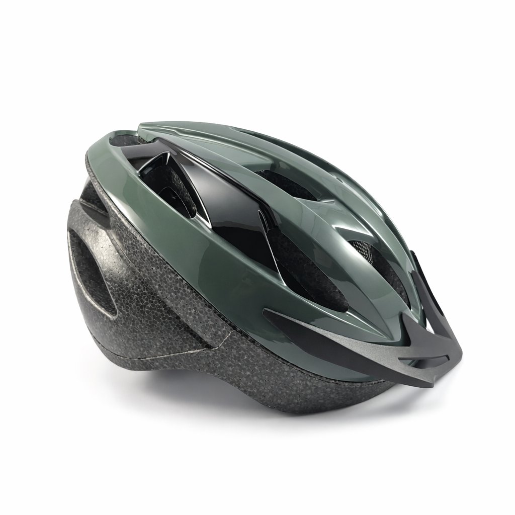 [CAS-RAD-CON-G] Casco MTB Radical Mountain con luz trasera Gris 58-62cm