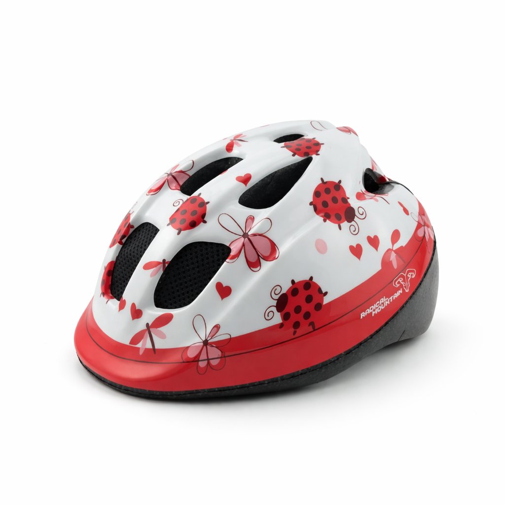 [CAS-RAD-LAD-R] Casco MTB Radical Mountain LadyBird Rosado 46-53cm