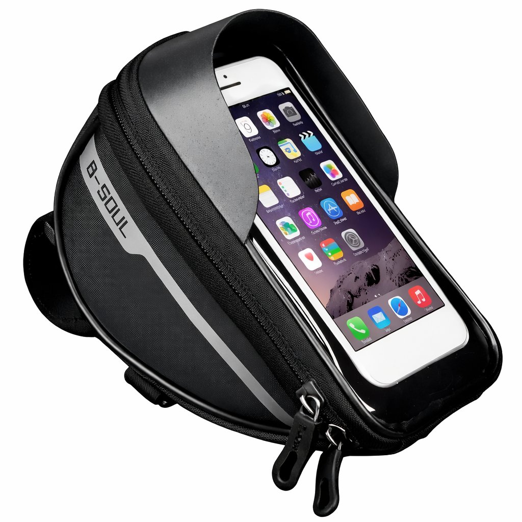 [BOL-BSO-CEL-N] Bolso B-Soul Celular Negro 190x110x100mm