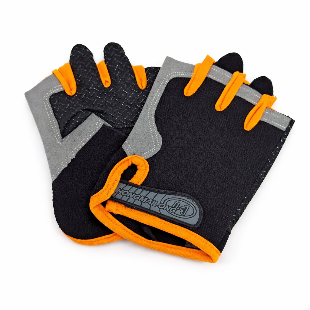 [GUA-HON-EST-O3] Guantes cortos Hongmailong Estándar Orange,M