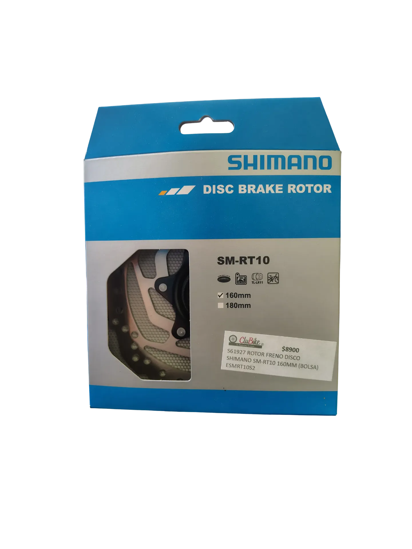 [FRE-DIS-SHI-R160] Disco de Freno Shimano Rotor SM-RT10 160 mm