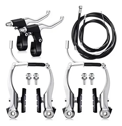 [KIT-GEN-MTB-P] KIT MANILLA FRENO MTB V-BRAKE ALUMINIO COMPATIBLE / GENERICO