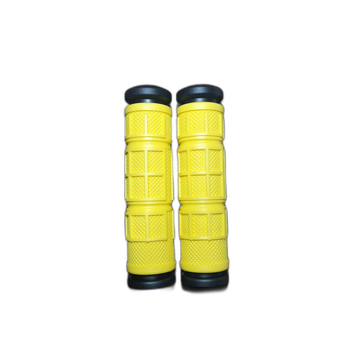 [PUAMG1] PUÑOS DE GEL MTB AMARILLO CON NEGRO 125 mm