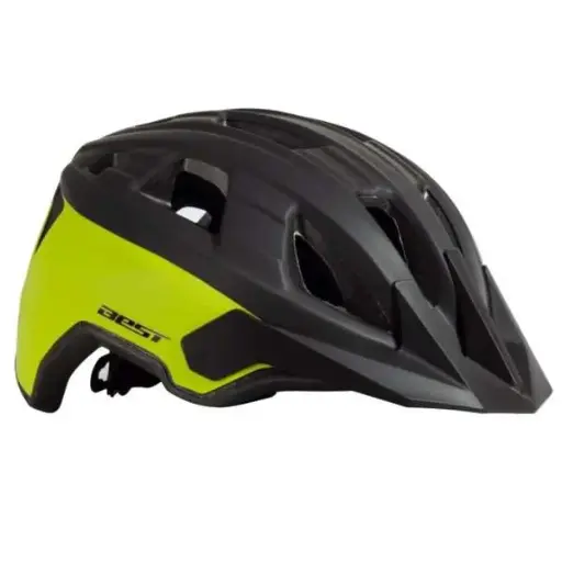 [CSNVL01] CASCO BEST ENDURO NEGRO / VERDE TALLA L  CE EN 1078