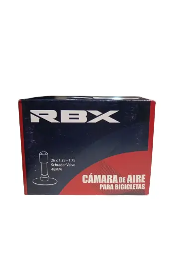 [CM26A04] CAMARA ARO 26 X 1.25, 1.75 VALVULA DE AUTO 48 mm RBX