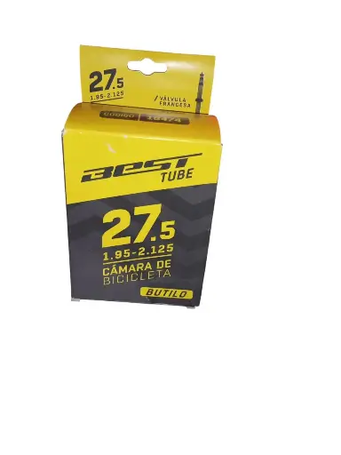 [CM275F03] CAMARA ARO 27.5 X 1.95/2.125 VALVULA FRANCESA 48 mm BEST