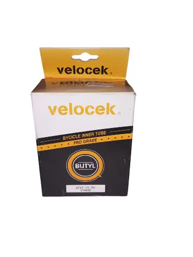 [CM275A01] CAMARA ARO 27.5 X 1/4 VALVULA DE AUTO 33 mm VELOCEK