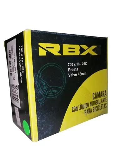 [CMA700F01] CAMARA AUTOSELLANTE ARO 700 X 18/25C VALVULA FRANCESA 48 mm RBX