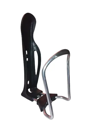 [PCPLA02] PORTA CARAMAGIOLA ALUMINIO PLATA AJUSTABLE
