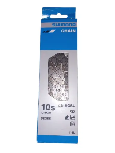 [CDSH10S01] CADENA SHIMANO CN_HG54 10S HG-X DEORE 116L