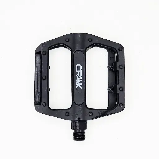 [PECRAL01] PEDAL ALUMINIO CRANK NEGRO REFLECTORES